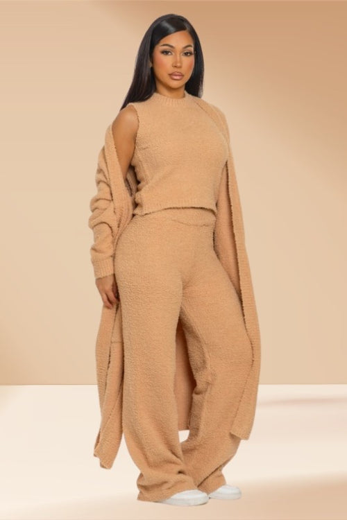 3 Piece Set Cozy Lounge Set