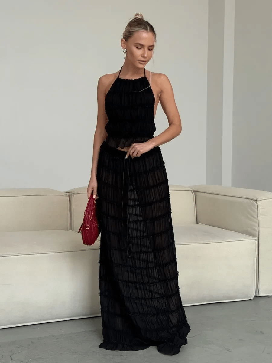 Freddie Backless Dress Sleeveless for Effortless Elegance