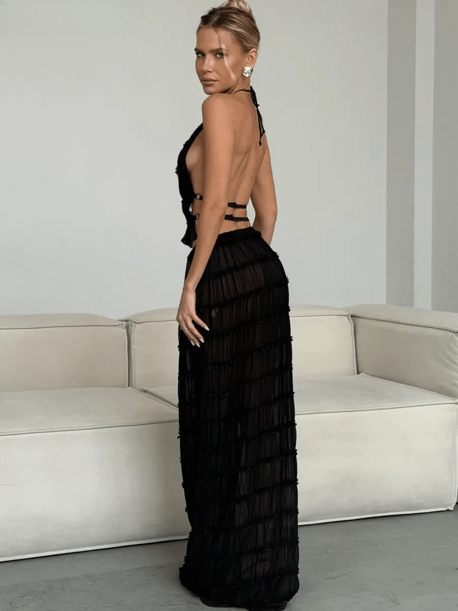 Freddie Backless Dress Sleeveless for Effortless Elegance