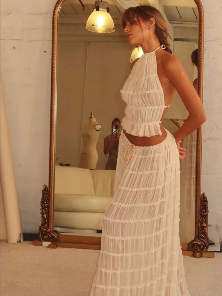 Freddie Backless Dress Sleeveless for Effortless Elegance